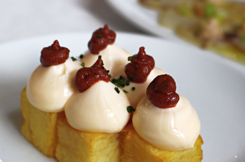 Patatas Bravas på La Terrassa del DO