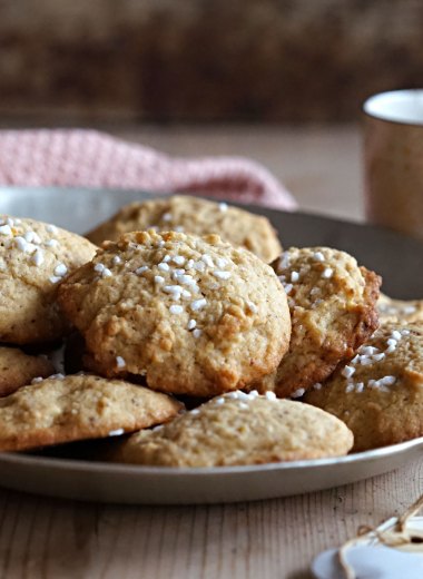 mandelcookies med appelsinsmak
