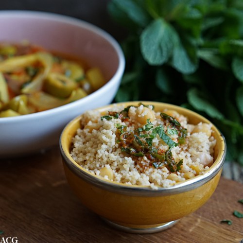 spicy couscous til vegetargryte