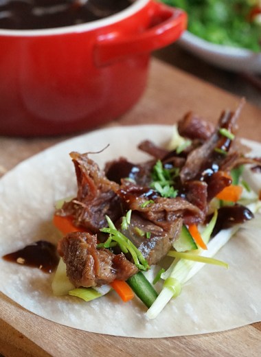 pinnekjøtt a la crispy duck