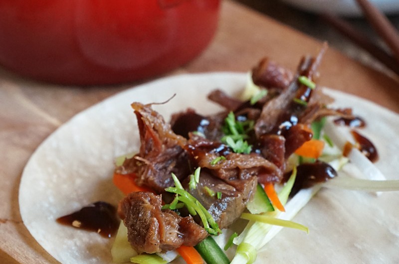 pinnekjøtt a la crispy duck