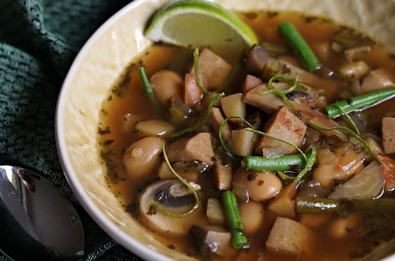 restesuppe med femkrydder