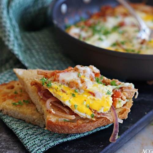 shakshuka og godt brød