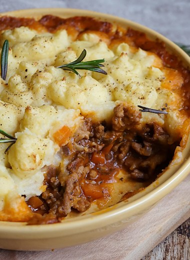 shepherd's pie med potetlokk