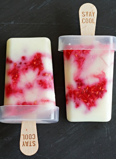 yoghurtis på pinne